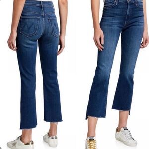 Mother The Insider Crop Step Fray - Tongue and Chic